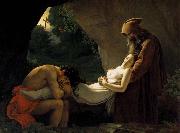 Girodet-Trioson, Anne-Louis The Entombment of Atala oil painting reproduction